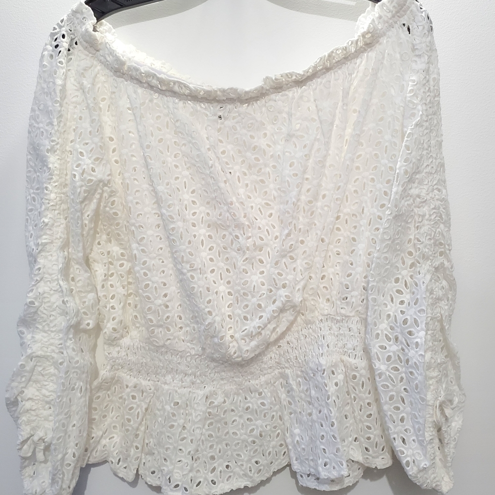 New Anthropologie Harlyn Off the Shoulder top - Size L